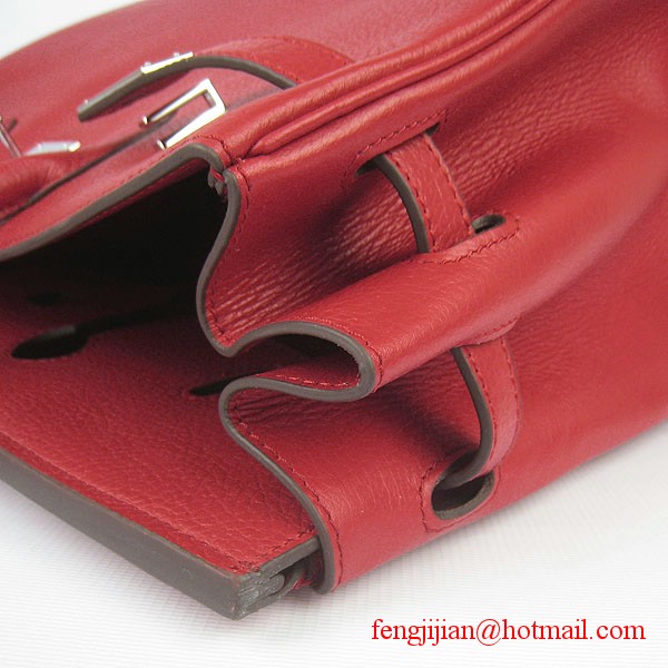 Hermes Birkin 40cm Togo Bag Red 6099